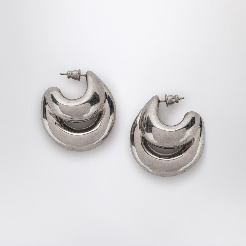 Jewelry Panconesi - Blow Up Huggies earrings in silver tone - One size Brand