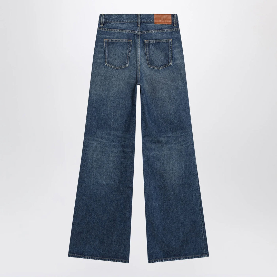 Chloé - Flared blue jeans