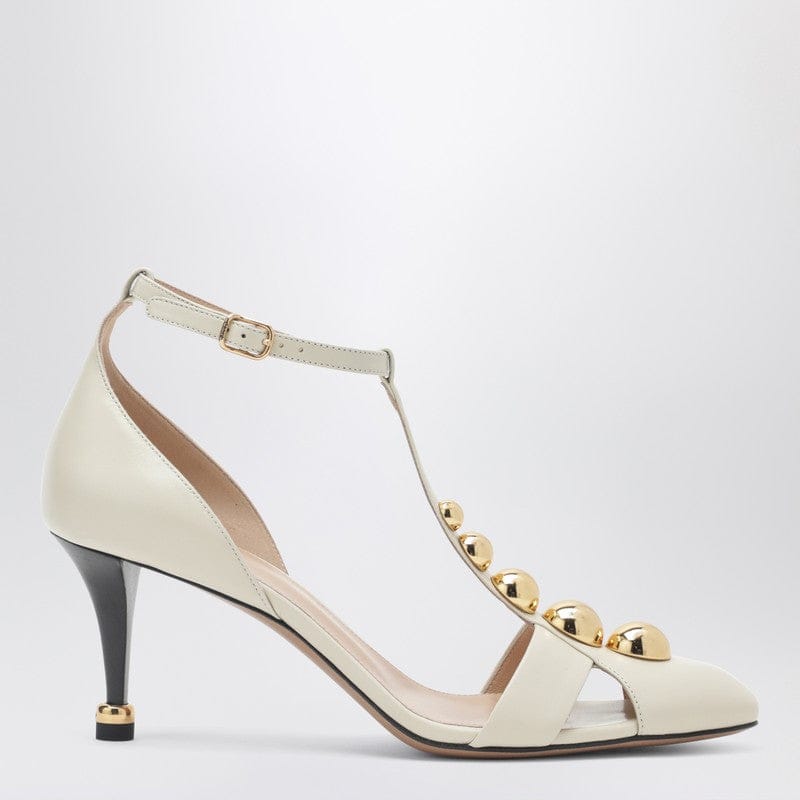 Shoes Chloé - Cleia ivory heeled sandals - 37 IT Brand