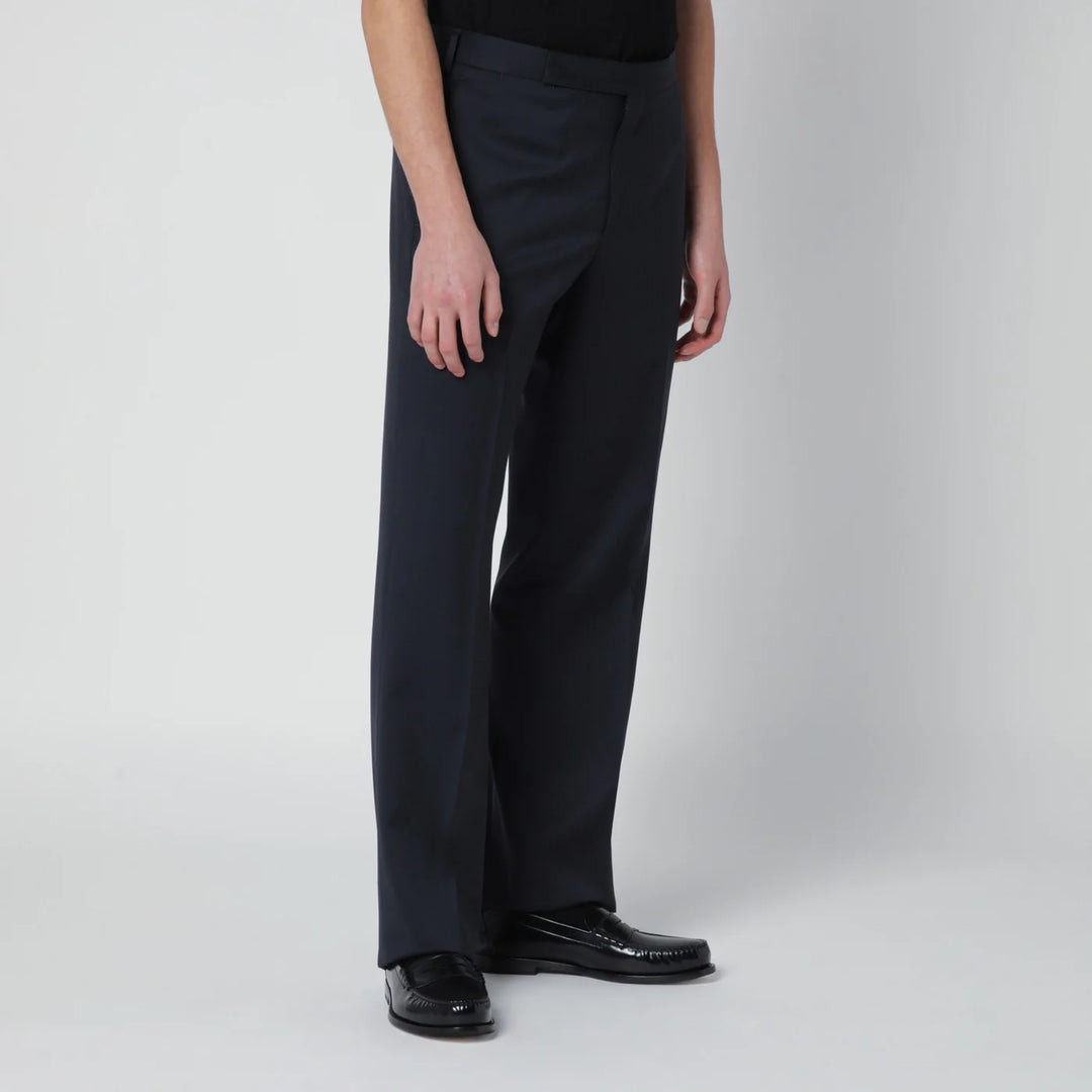 Lardini - Blue wool trousers