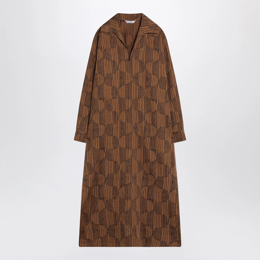 Max Mara - Olive green shirt dress in cotton