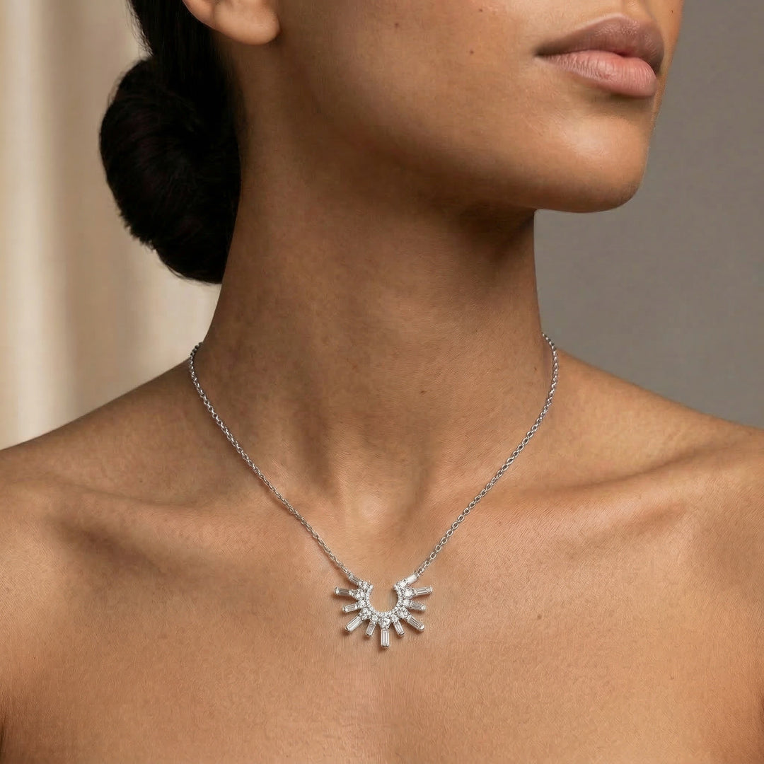 Leibish AURORA - Diamond Pendant