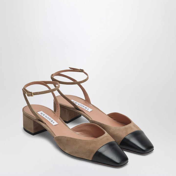Aquazzura Pumps French Flirt 35 in beige and black