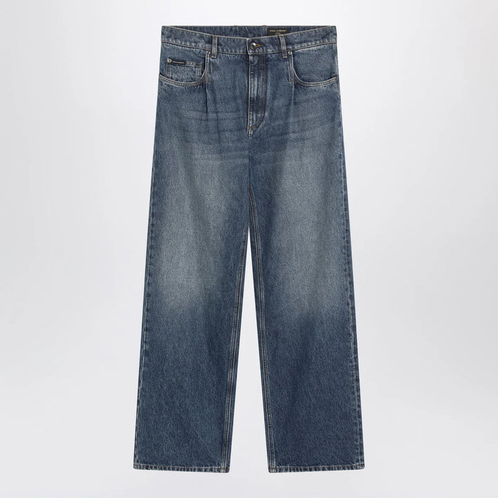 Dolce&amp;Gabbana - Blue washed over jeans