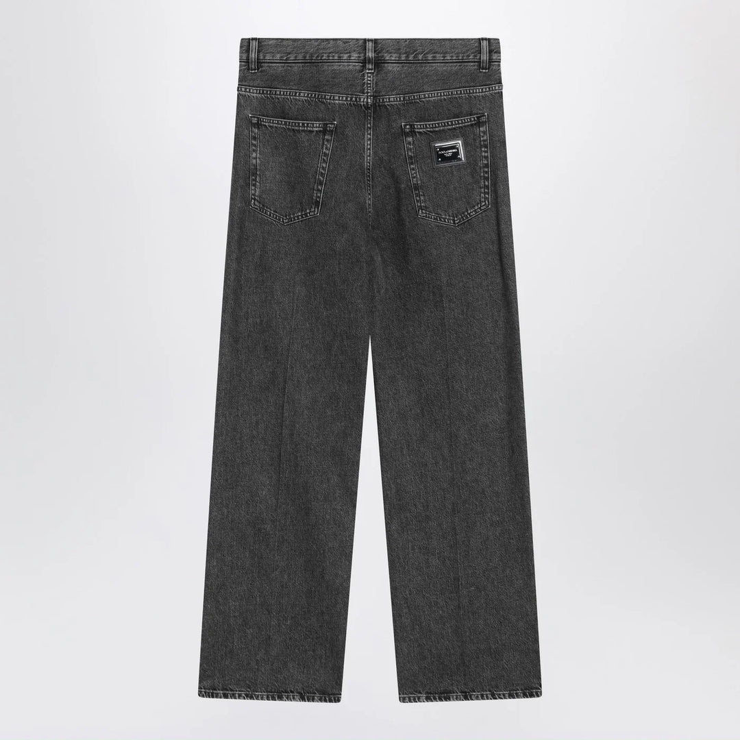 Dolce&amp;Gabbana - Black washed over jeans