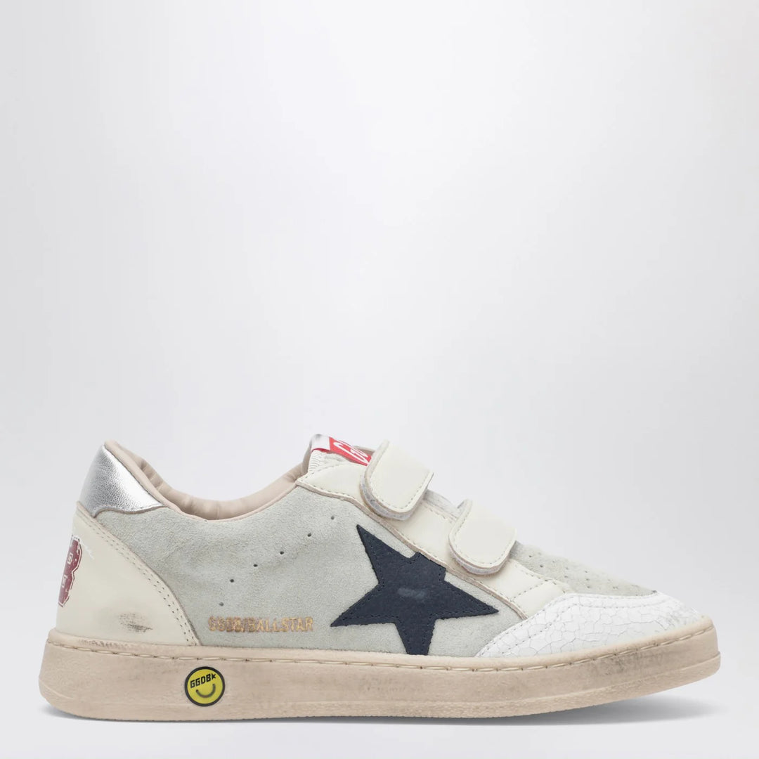 Golden Goose - Ball Star Sneakers in grey/white/beige/navy blue