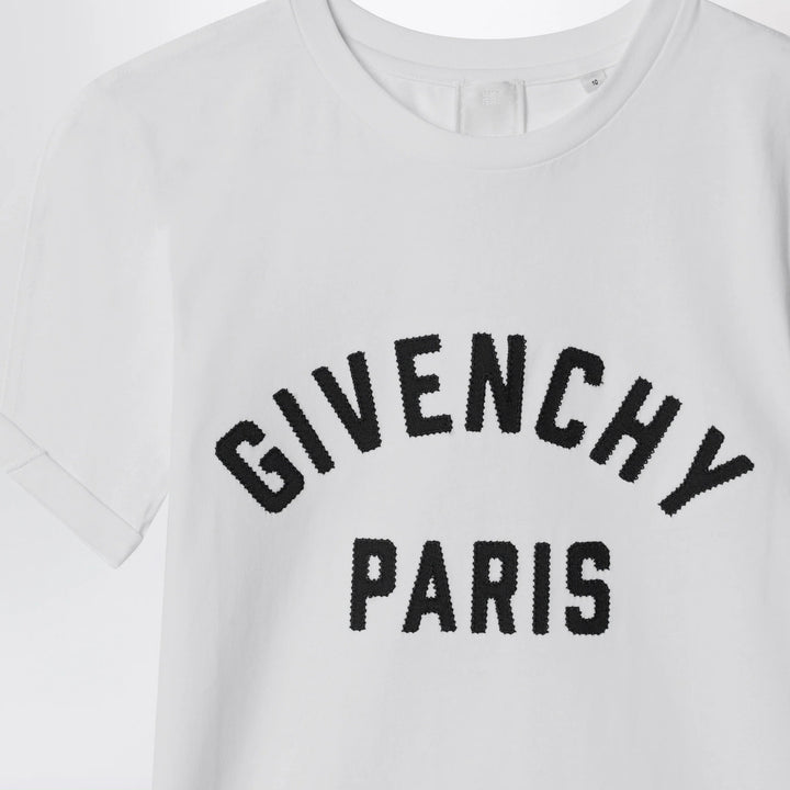Givenchy - White T-shirt with embroidered logo