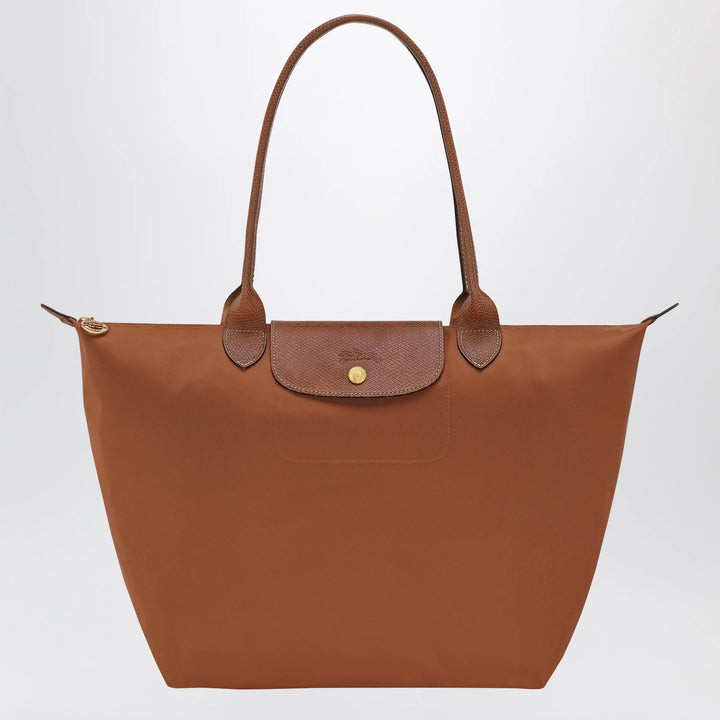 Longchamp - Cognac Le Pliage Original L bag