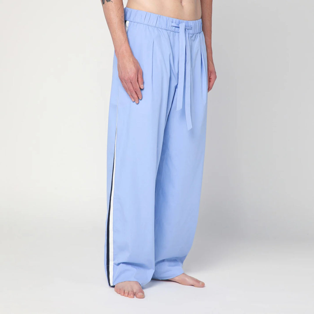 Tekla - Cornflower blue pyjama pants