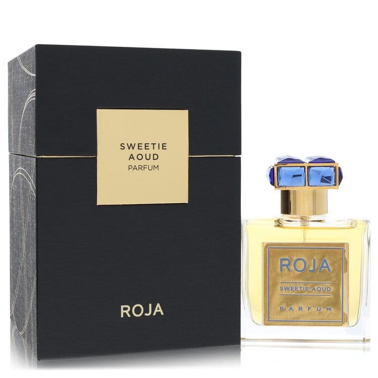 50 ml Extrait De Parfum Spray Roja Sweetie Aoud Extrait De Parfum Spray (Unisex New Packaging) By Roja Parfums Brand