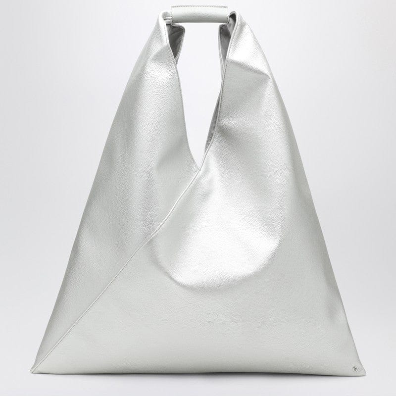#N/A MM6 Maison Margiela - Medium Japanese bag in silver eco-leather - One size Brand
