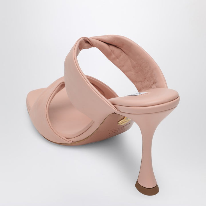 Aquazzura High-heeled Twist pink leather