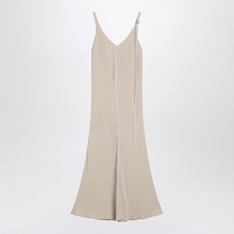 Dresses Sportmax - Ivory dress with adjustable strap - 42 IT Brand