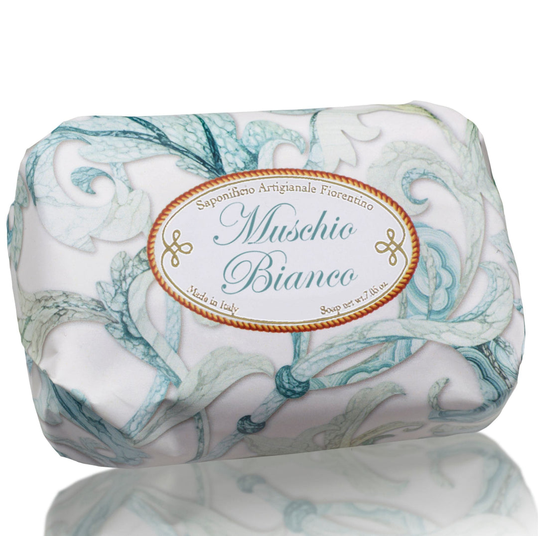 Saponificio Artigianale Fiorentino White Musk Bar Soap 200g Brand 200g Bar Soap