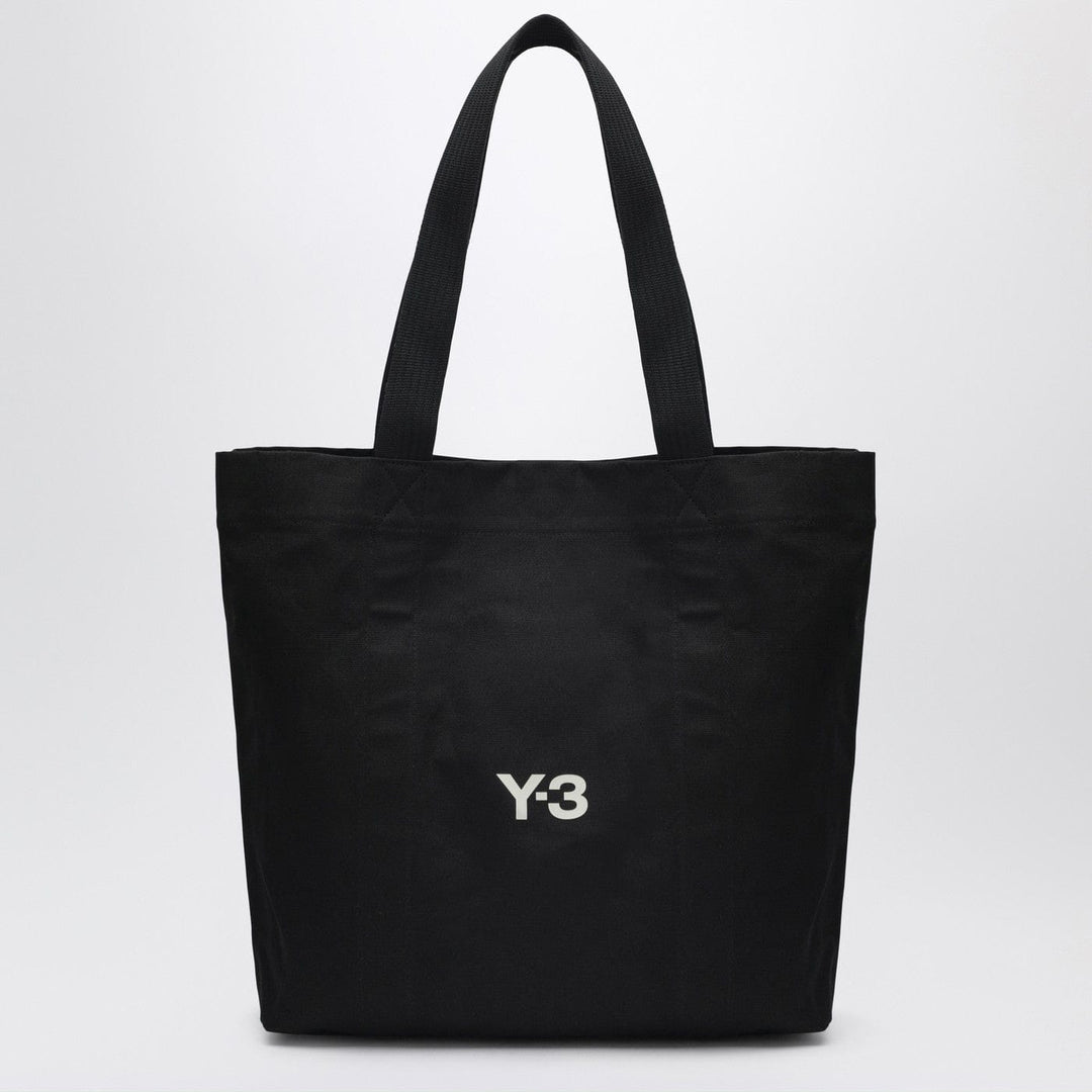 Apparel & Accessories TU adidas Y-3 - Black canvas bag with logo print Brand