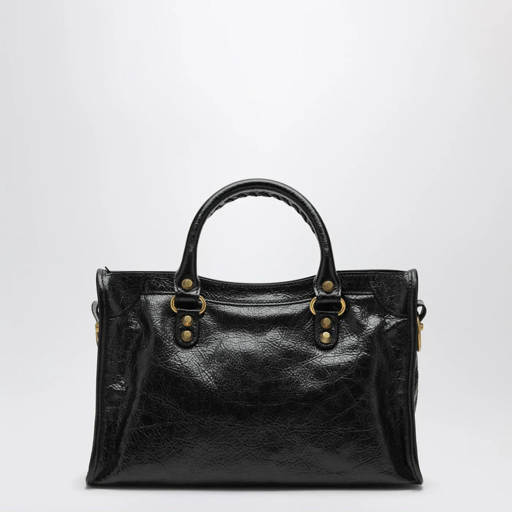 Balenciaga - Le City small bag in black/antique gold Brand Apparel & Accessories TU