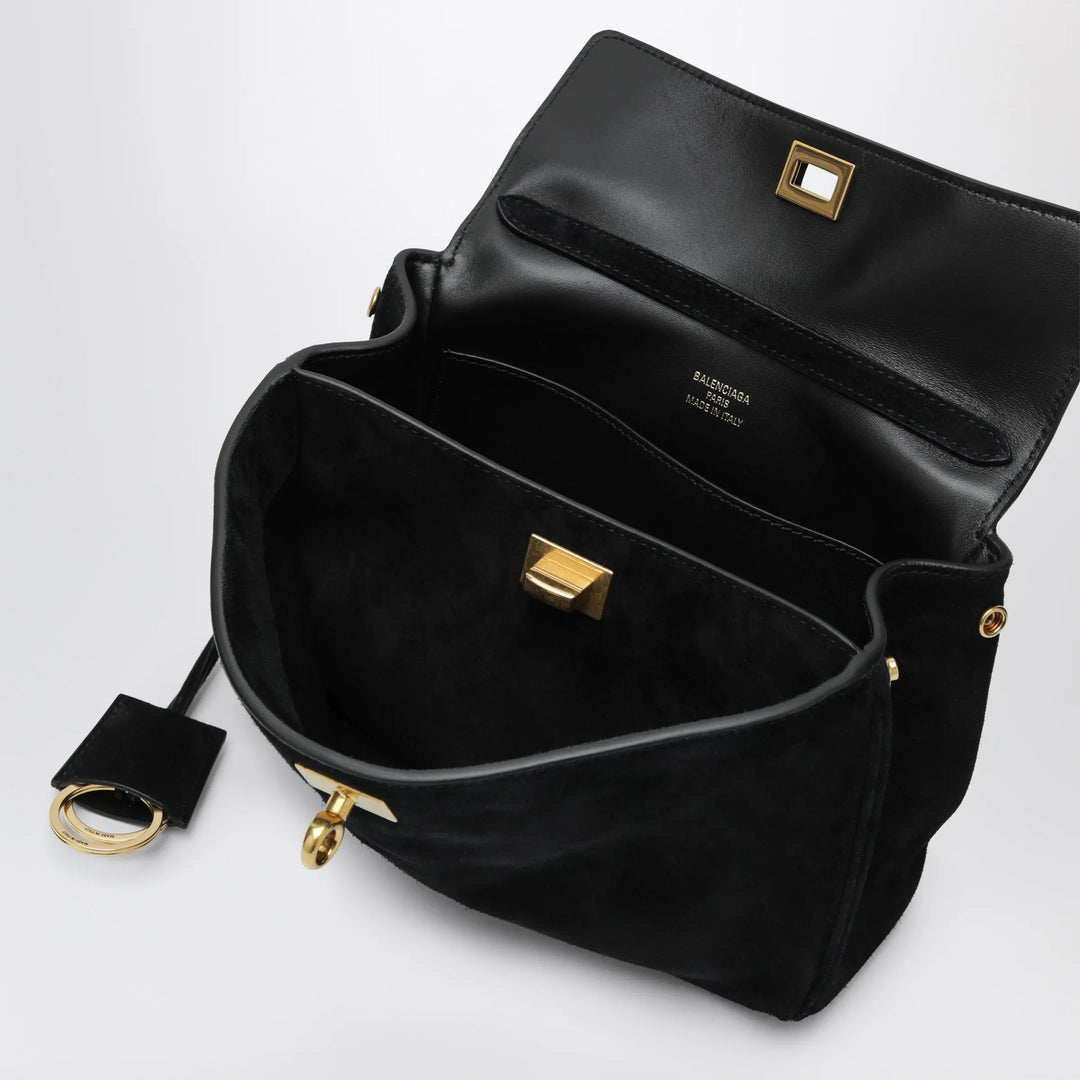 Balenciaga - Rodeo Mini handbag in calf suede, black Brand Apparel &amp; Accessories TU
