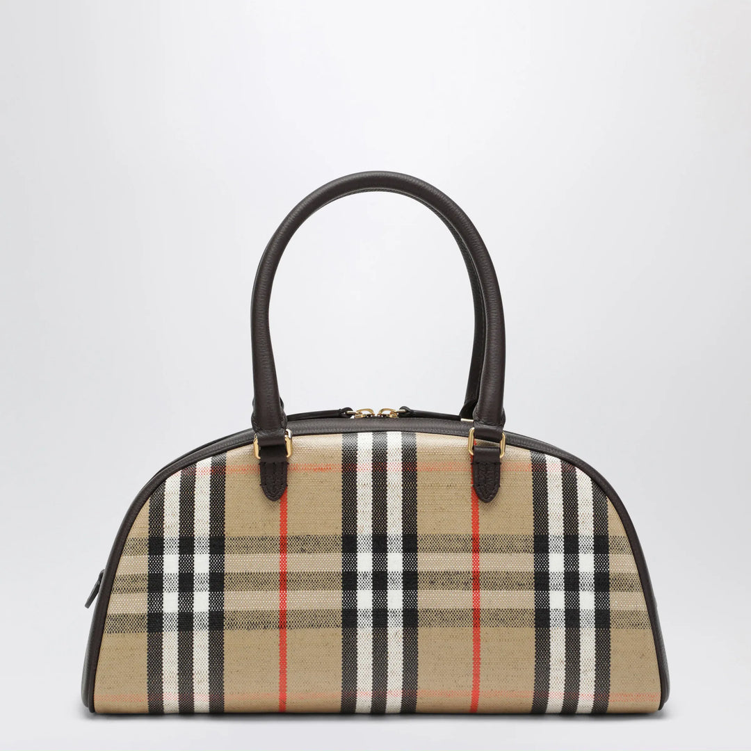 Burberry - Sand Highlands Check Bag Brand Apparel &amp; Accessories U