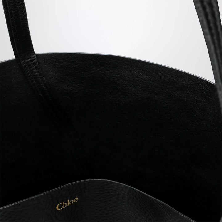 Chloé - Large black Chloé Spin tote bag Brand Apparel &amp; Accessories U