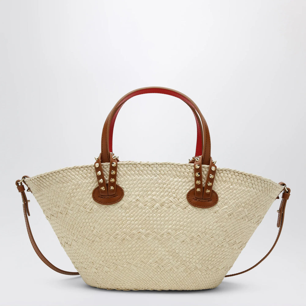 Christian Louboutin - Raffia and calf leather Tote bag Cabata small Brand Apparel & Accessories TU