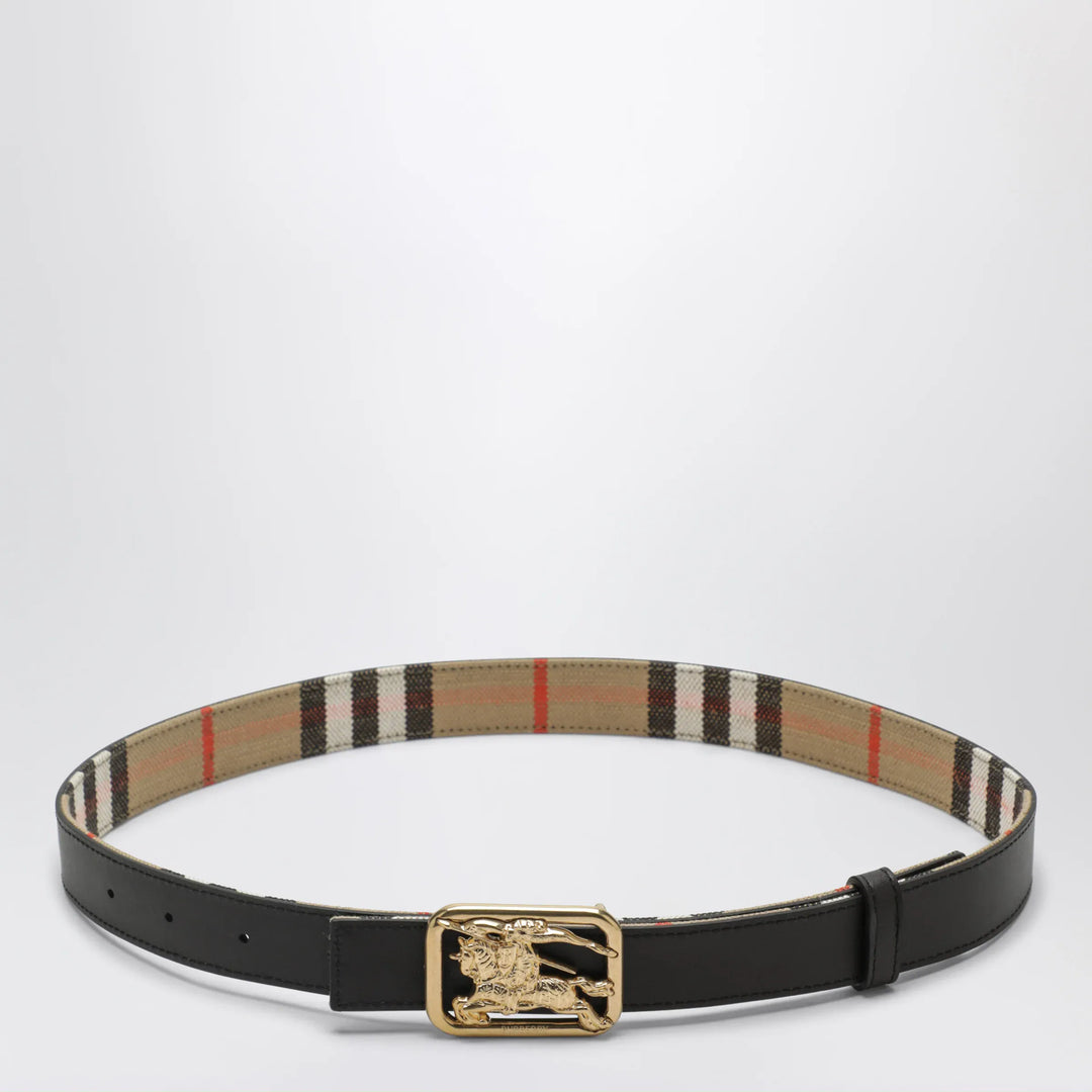 Burberry - Reversible Rider belt in sand beige/Brown Peat Brand Apparel &amp; Accessories > Clothing Accessories > Belts