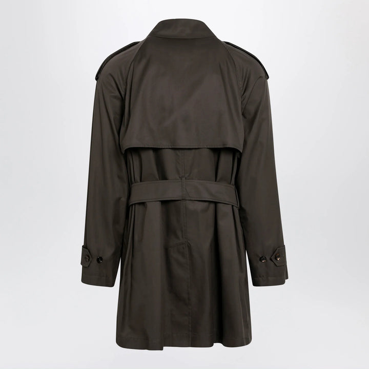 Burberry - Leadenham mid-length gabardine trench coat in brown Brand Apparel &amp; Accessories > Clothing > Outerwear > Coats &amp; Jackets