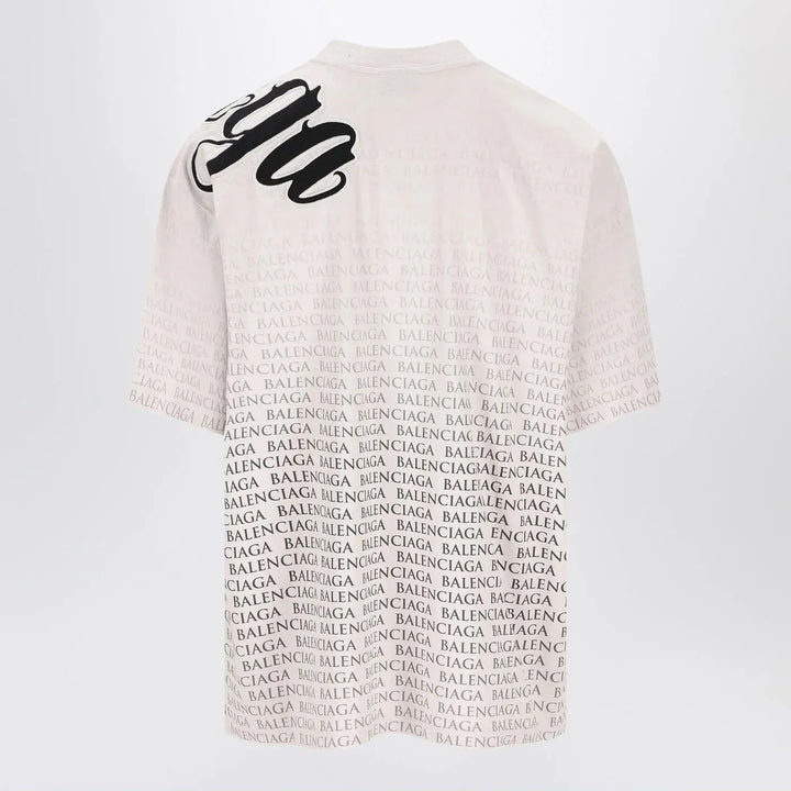 Balenciaga - White Big B T-shirt Brand Apparel &amp; Accessories > Clothing > Shirts &amp; Tops XL