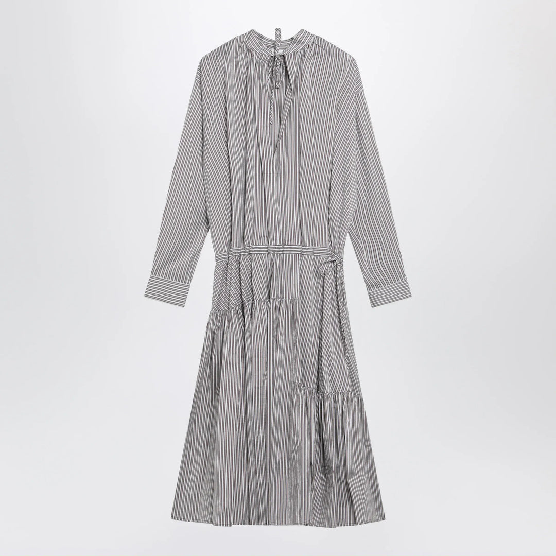 Dries Van Noten - Striped shirt dress in cotton and silk Brand Apparel & Accessories > Clothing > Shirts & Tops 36  FR