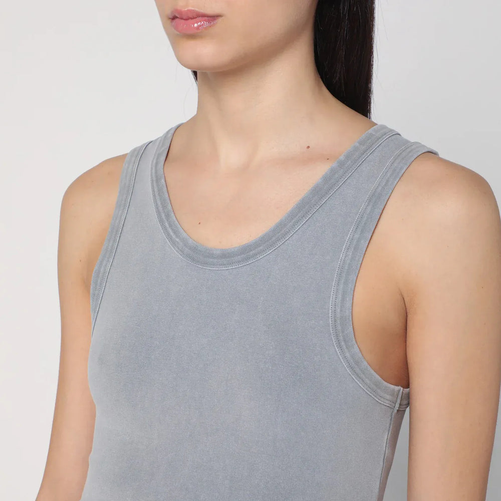 Entire Studios - Grey tank top in cotton Brand Apparel & Accessories > Clothing > Shirts & Tops XS