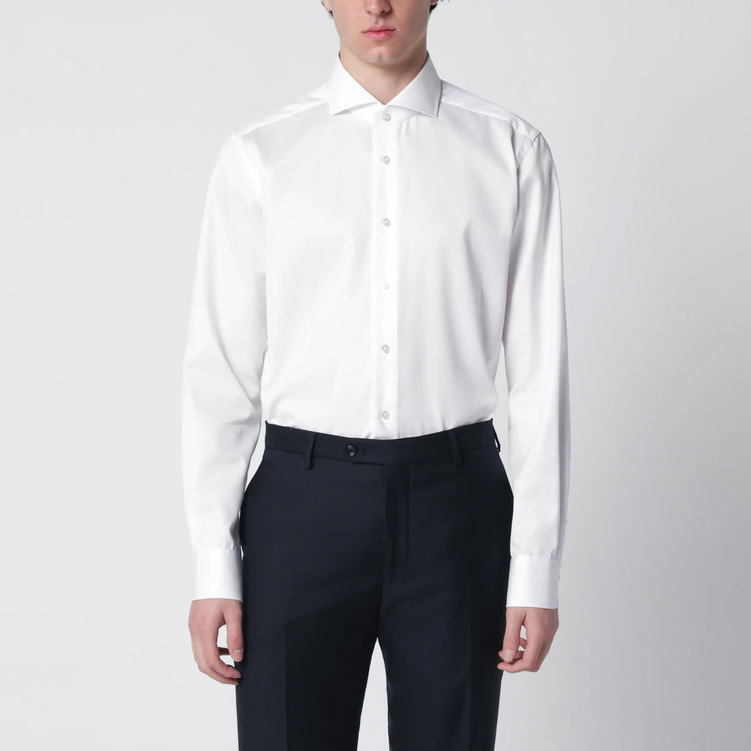 XACUS - White Travel cotton shirt Brand Apparel &amp; Accessories > Clothing > Shirts &amp; Tops 39