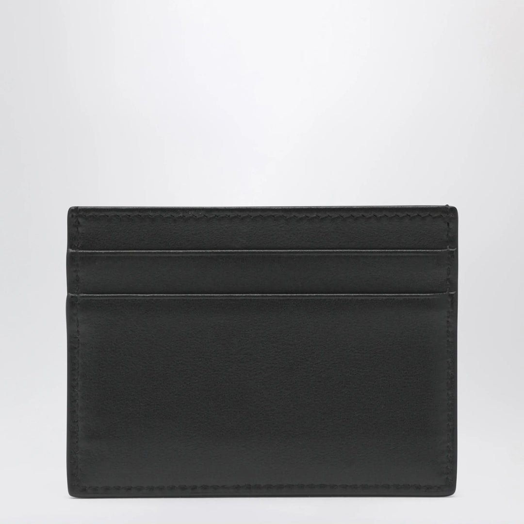 Dolce&amp;Gabbana - Black leather card holder with DG logo Brand Apparel &amp; Accessories U