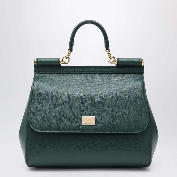 Dolce&amp;Gabbana - Large Sicily handbag in Lago green Brand Apparel &amp; Accessories TU