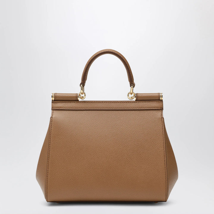 Dolce&amp;Gabbana - Medium caramel Sicily Hand Bag Brand Apparel &amp; Accessories