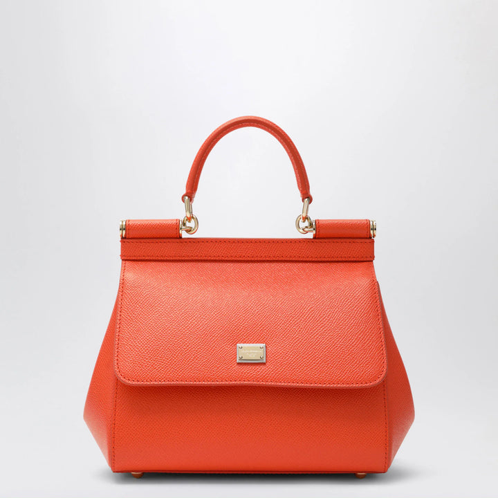 Dolce&amp;Gabbana - Medium orange Sicily handbag Brand Apparel &amp; Accessories TU