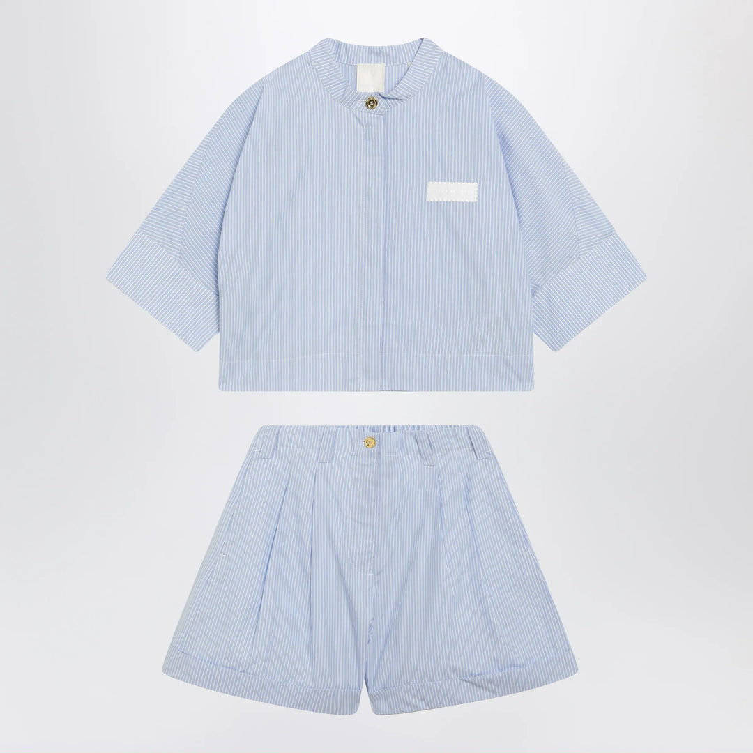 Givenchy - Light blue cotton two-piece set Brand Apparel &amp; Accessories 8