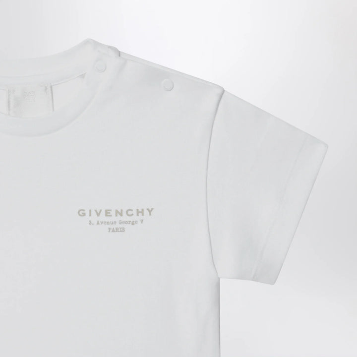 Givenchy - White dress with logo print Brand Apparel &amp; Accessories