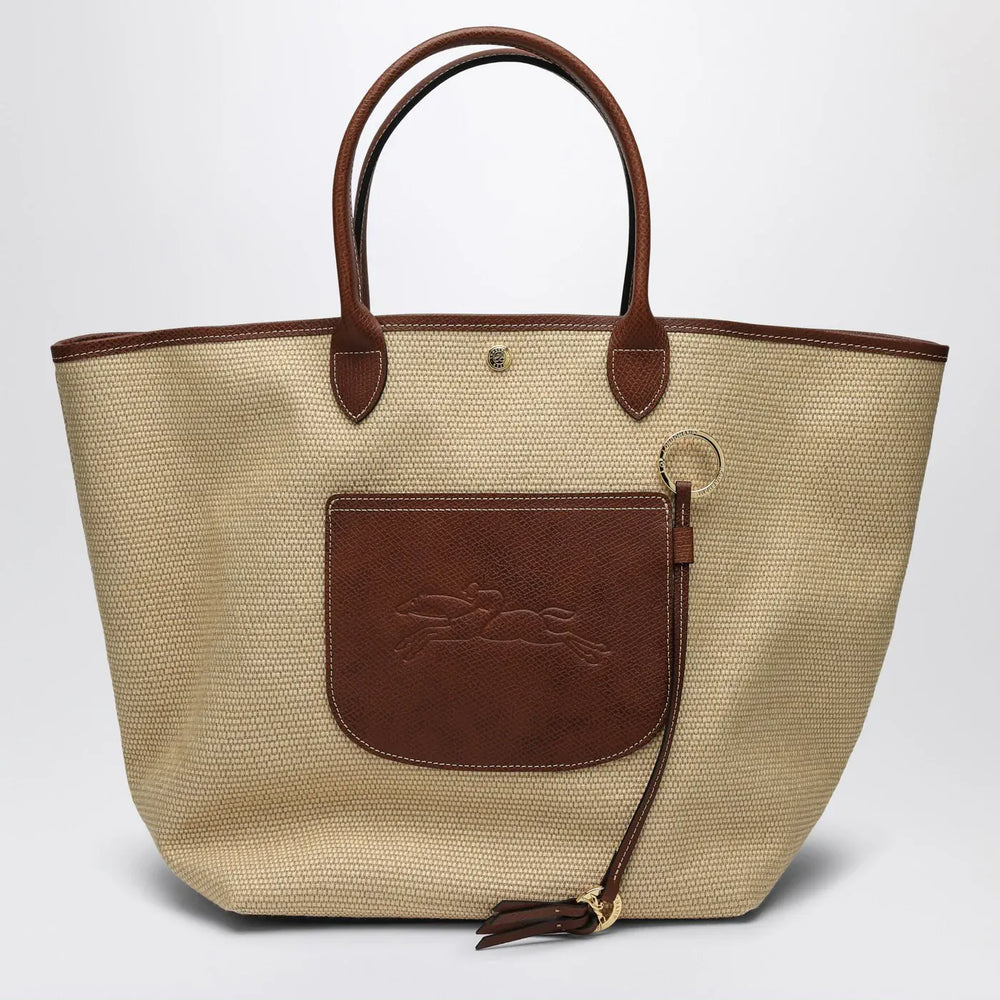 Longchamp - Basket bag L Le Pliage artichoke brown Brand Apparel & Accessories TU