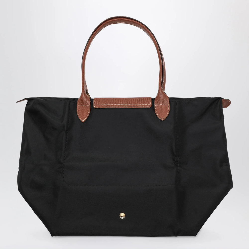 Longchamp - Black Le Pliage Original L bag Brand Apparel & Accessories U