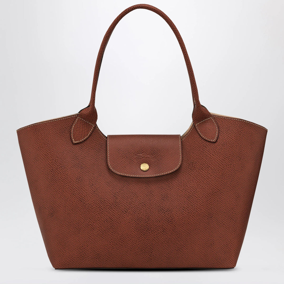 Longchamp - L Épure leather shoulder bag brown Brand Apparel & Accessories U