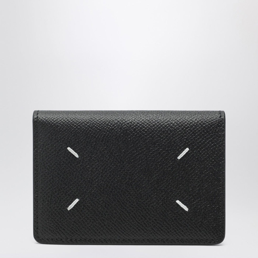 Apparel &amp; Accessories TU Maison Margiela - Black leather credit card holder Brand