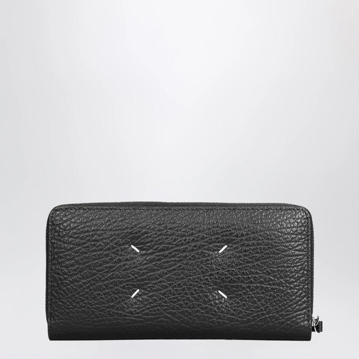 Maison Margiela - Four Stitches zip-around wallet black Brand Apparel &amp; Accessories TU