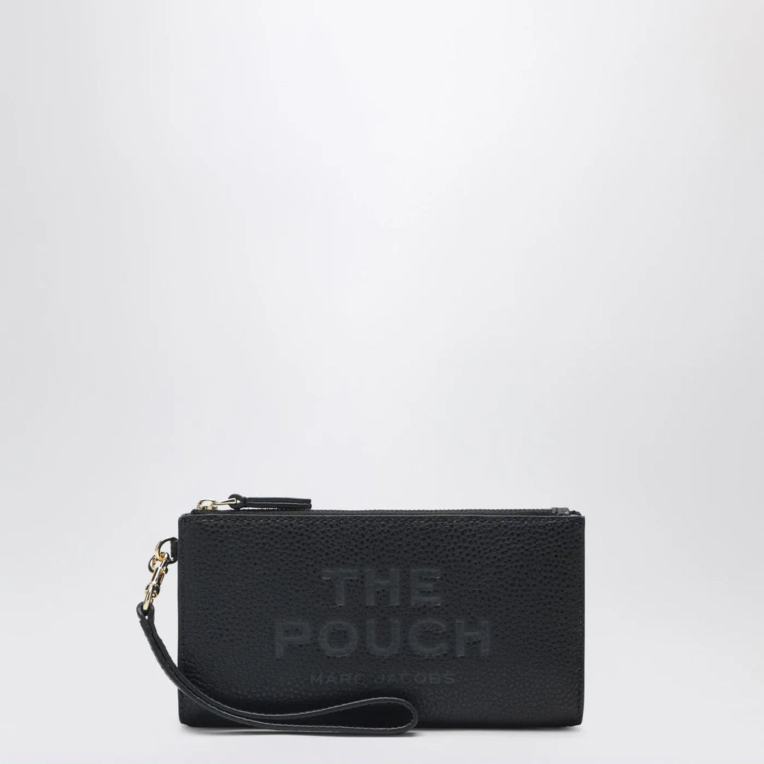 Marc Jacobs - The Pouch black grained leather bag Brand Apparel &amp; Accessories TU