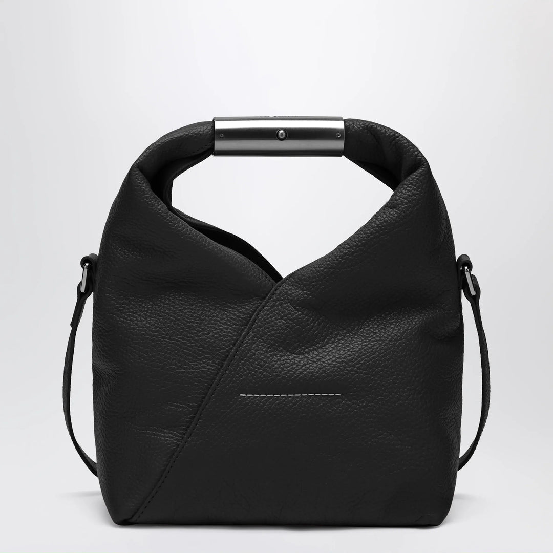 MM6 Maison Margiela - Japanese Bag Jewel Handle Classic in calf leather black Brand Apparel &amp; Accessories U