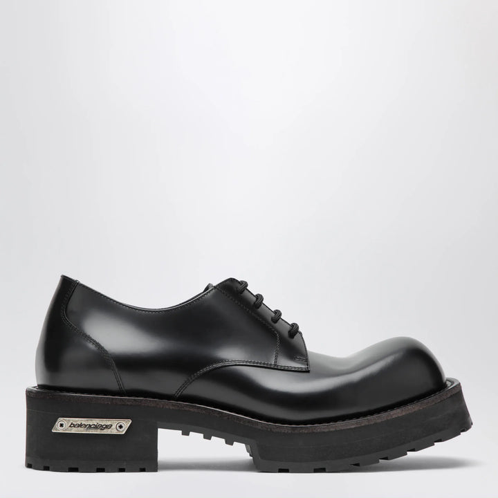 Balenciaga - Denom derby shoes in calfskin leather Brand Apparel &amp; Accessories > Shoes