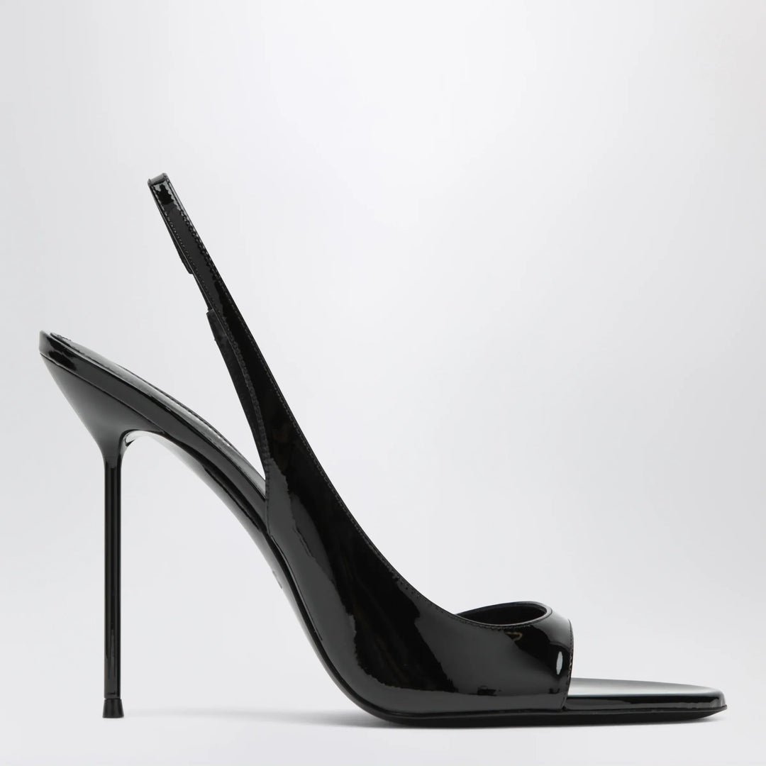 Paris Texas - Black patent slingback sandals Brand Apparel & Accessories > Shoes 36 IT