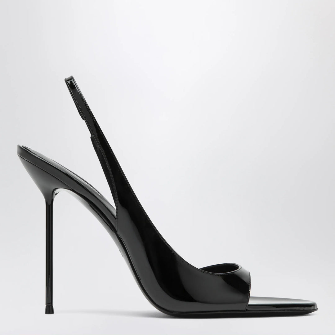 Paris Texas - Black patent slingback sandals Brand Apparel &amp; Accessories > Shoes 36 IT