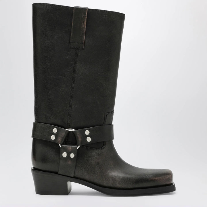 Paris Texas - Black Roxy boot in brushed leather Brand Apparel &amp; Accessories > Shoes 36 IT