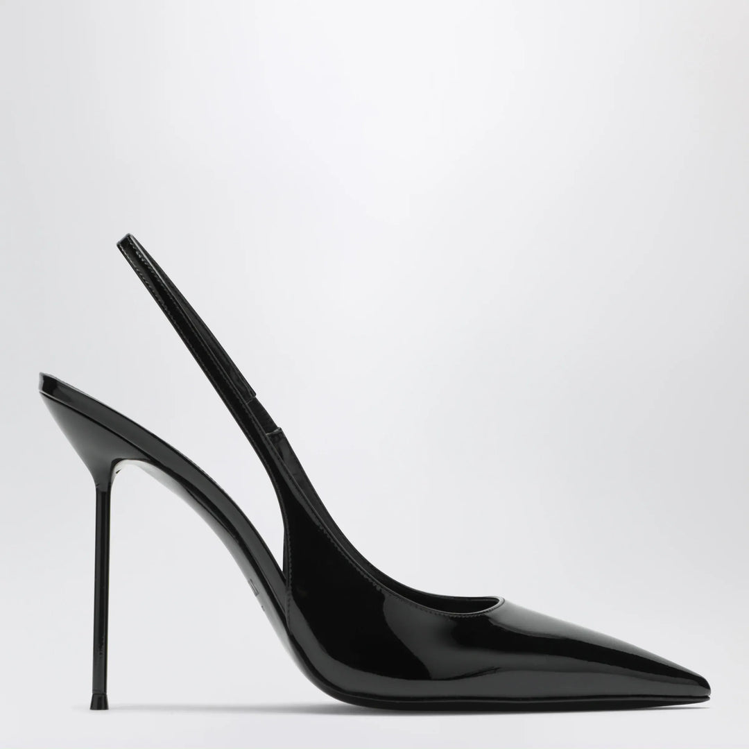 Paris Texas - Lidia slingback pumps in black patent leather Brand Apparel & Accessories > Shoes 36,5 IT