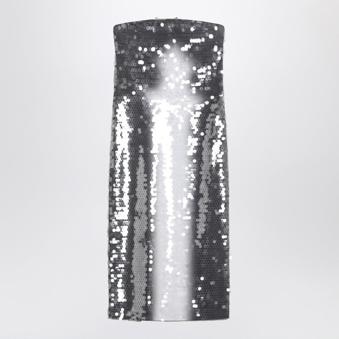 Apparel & Accessories XS Sportmax - Midi dress with gradient sequin effect Brand