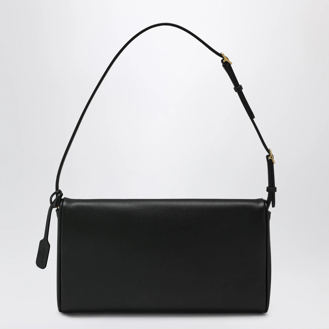Valentino Garavani - Devain VLogo leather clutch shoulder bag in black Brand Apparel &amp; Accessories U